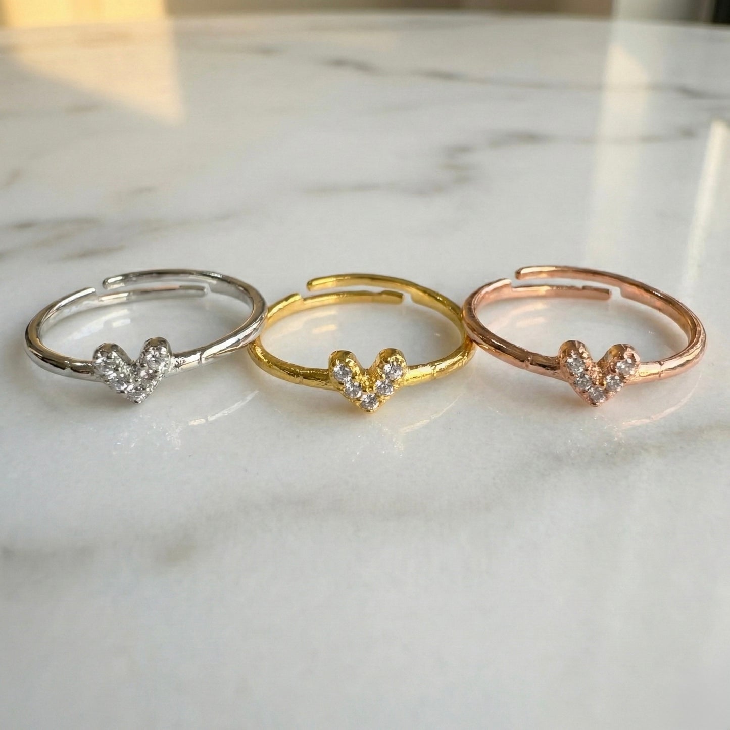 Glimmer Heart Yüzük