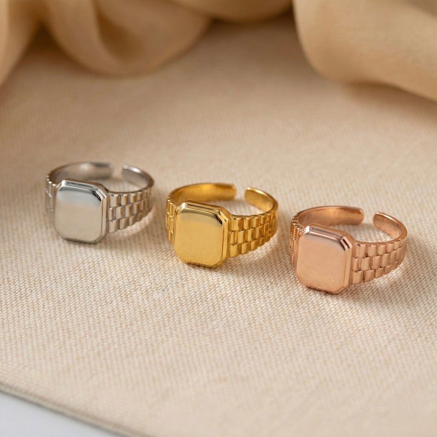 Chrono Signet Yüzük