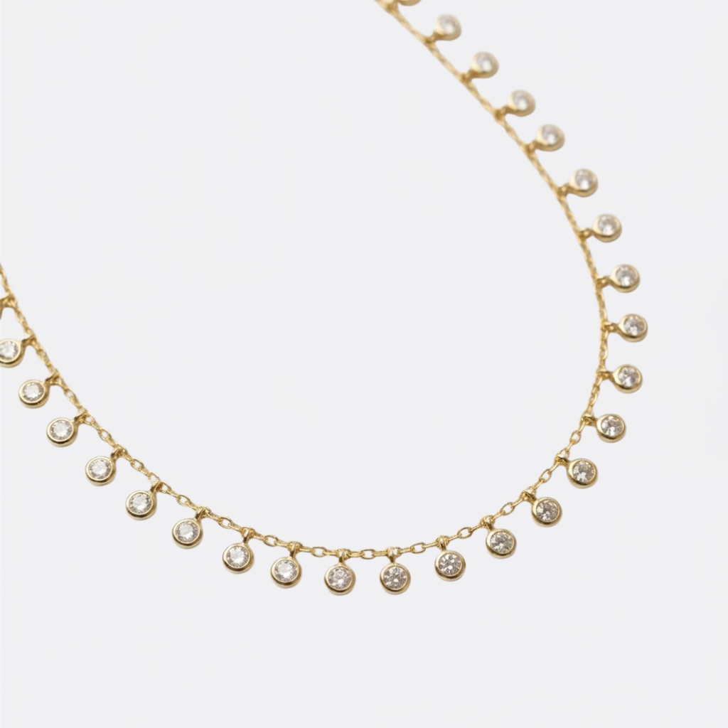 Crystal Shaker Choker