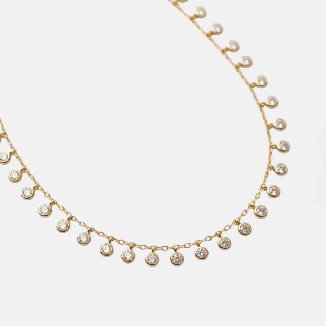 Crystal Shaker Choker
