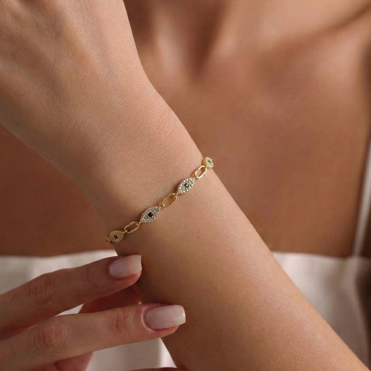 Evil Eye Charm Bileklik