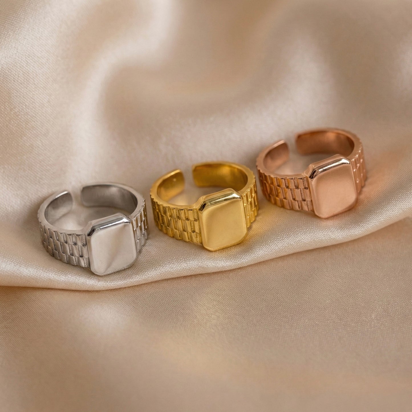 Chrono Signet Yüzük