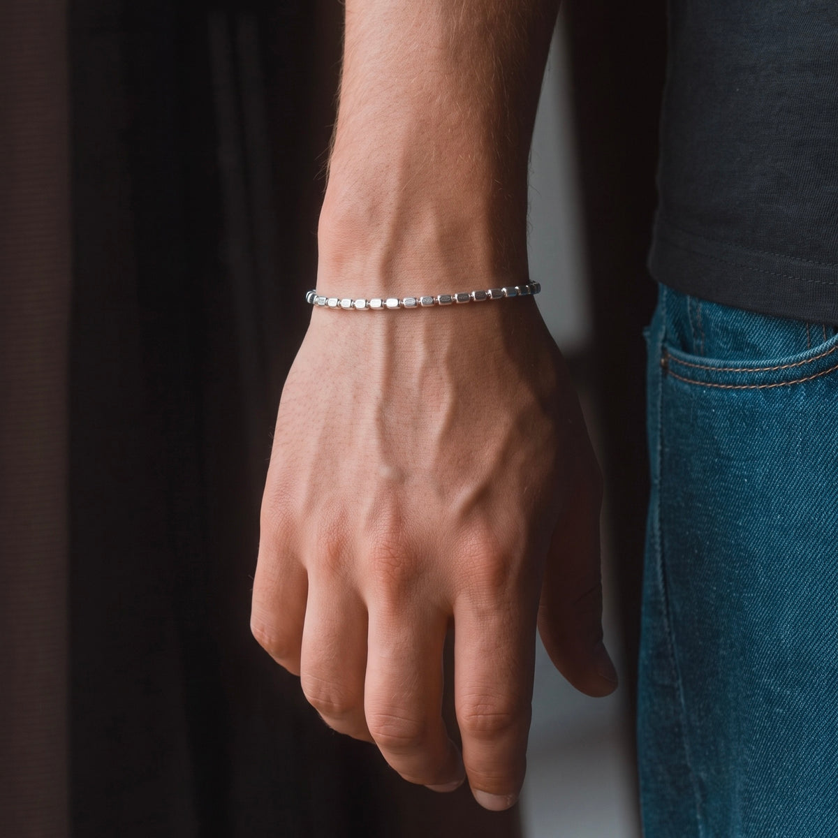 Facet Bead Bileklik