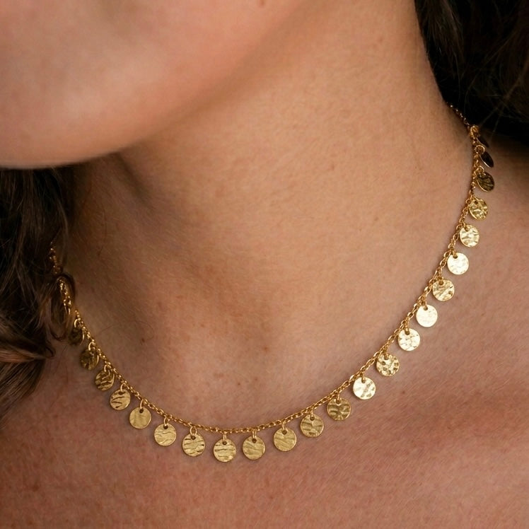 Hammered Disc Choker