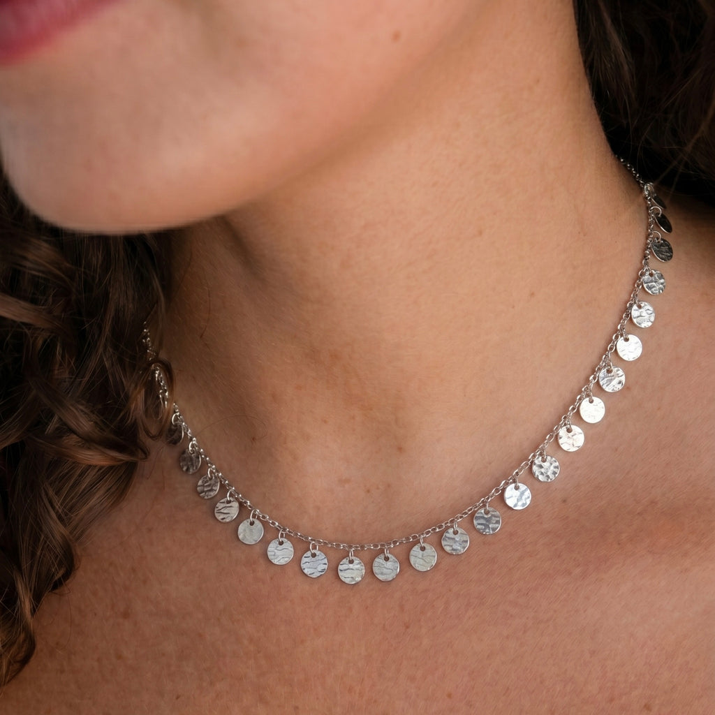 Hammered Disc Choker
