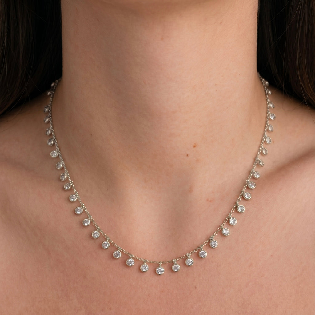 Crystal Shaker Choker