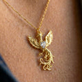 Phoenix Heart Kolye