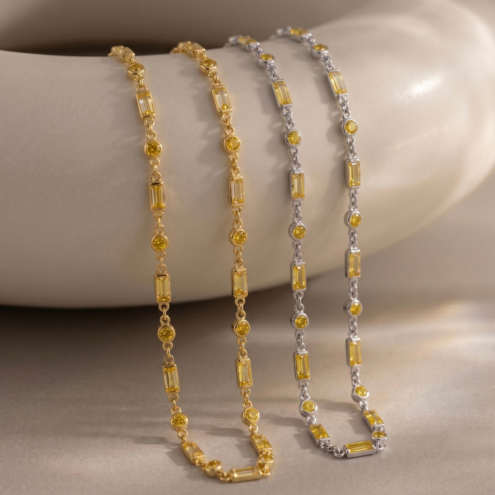Citrine Baguette Station