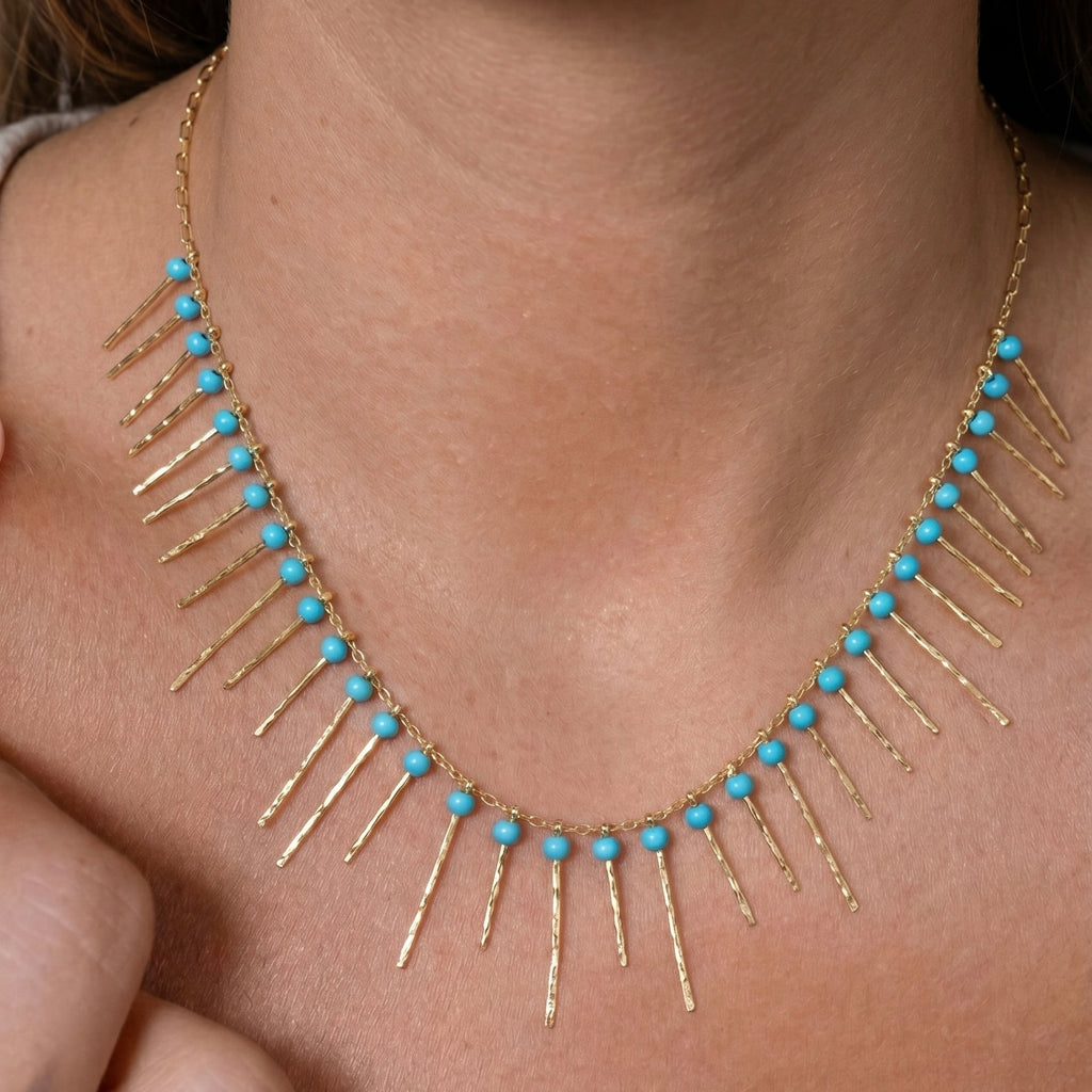Turquoise Fringe