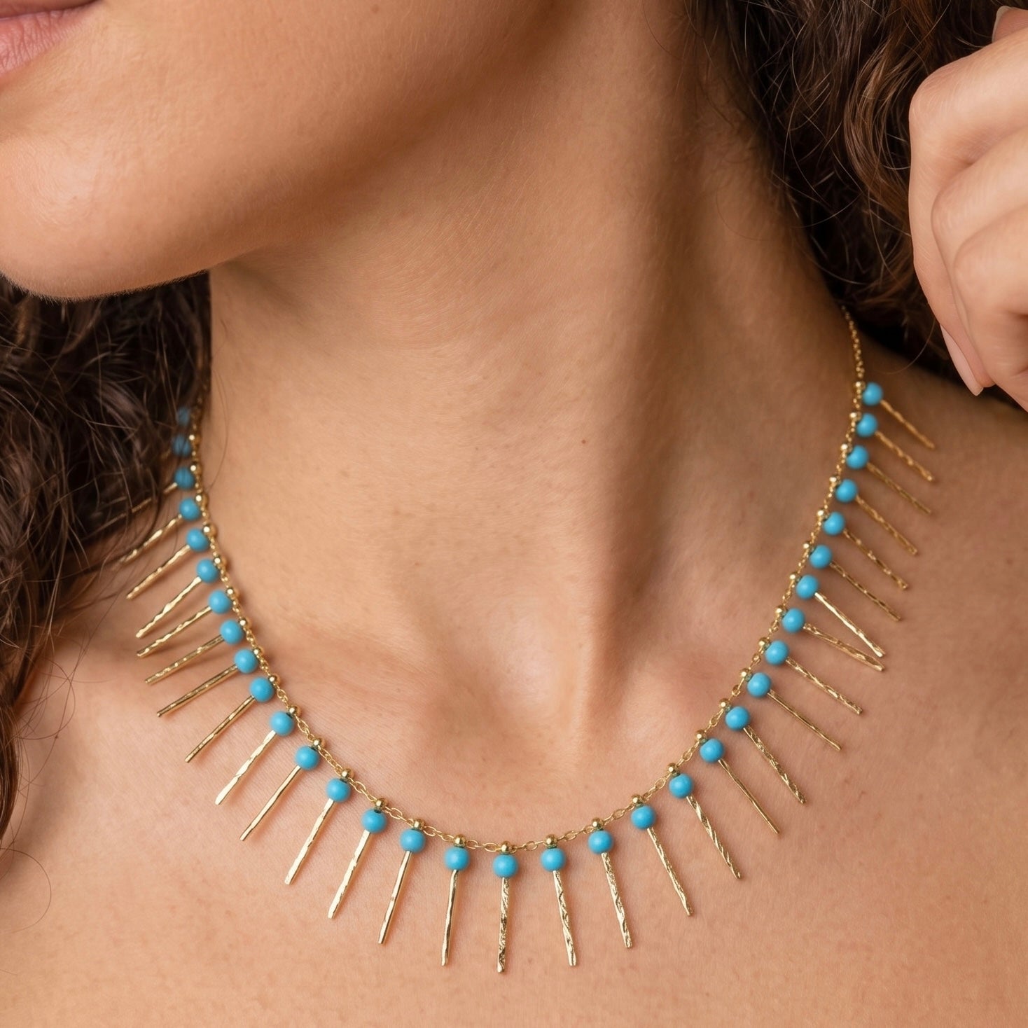 Turquoise Fringe