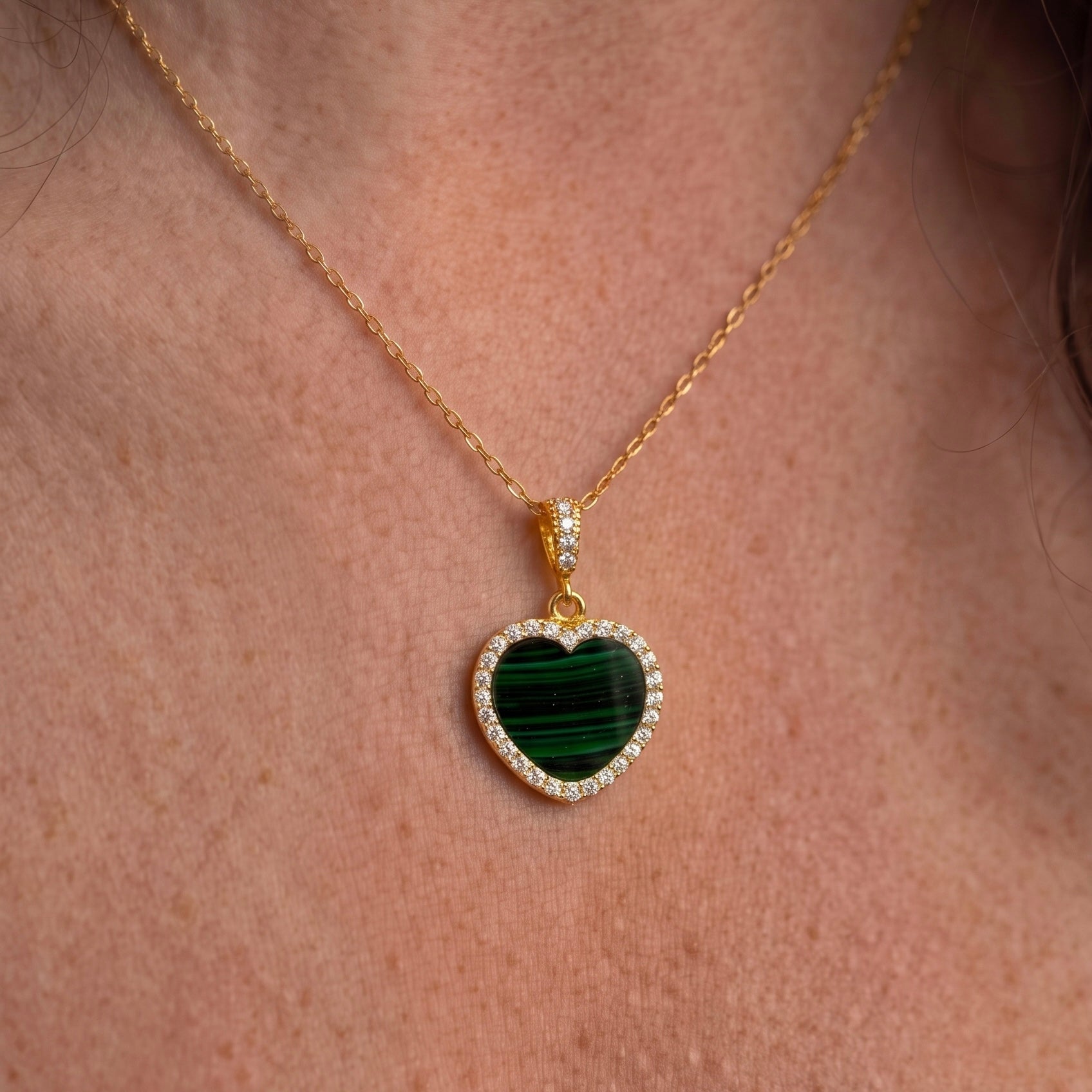 Malachite Heart