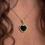 Malachite Heart
