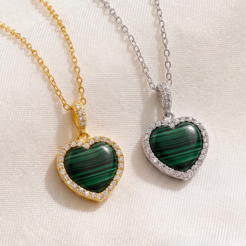 Malachite Heart