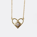 Pavé Heart Lock