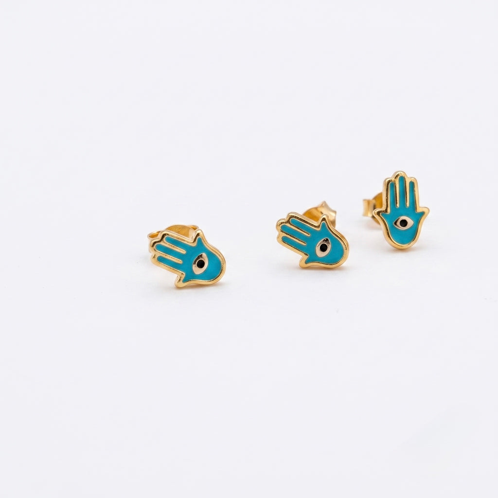 Enamel Hamsa