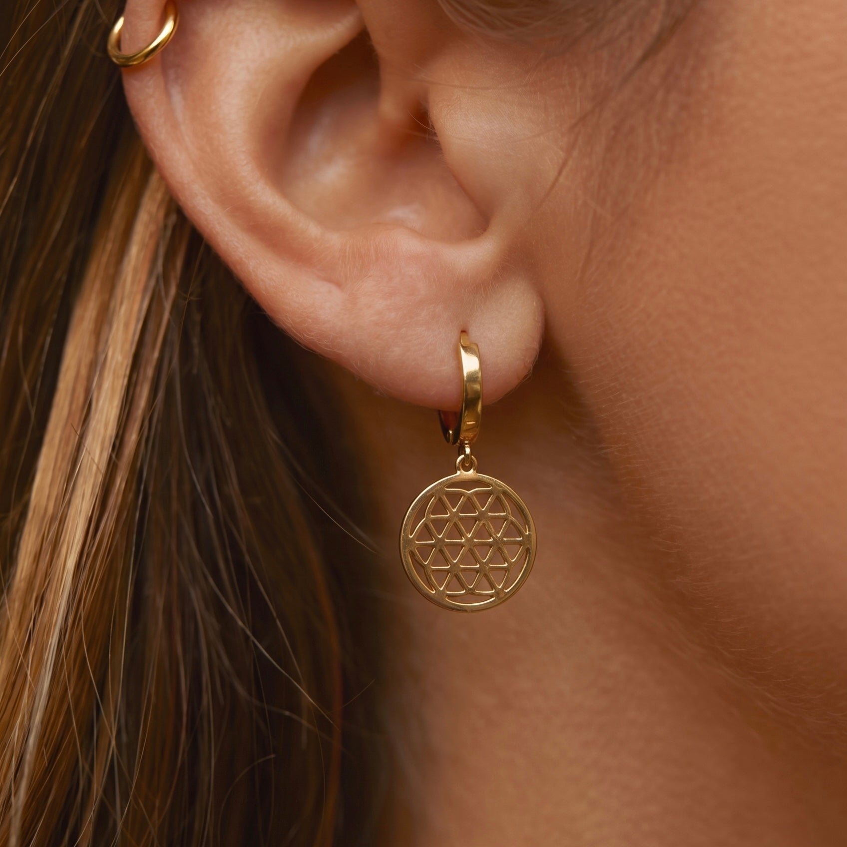 Flower of Life Charm