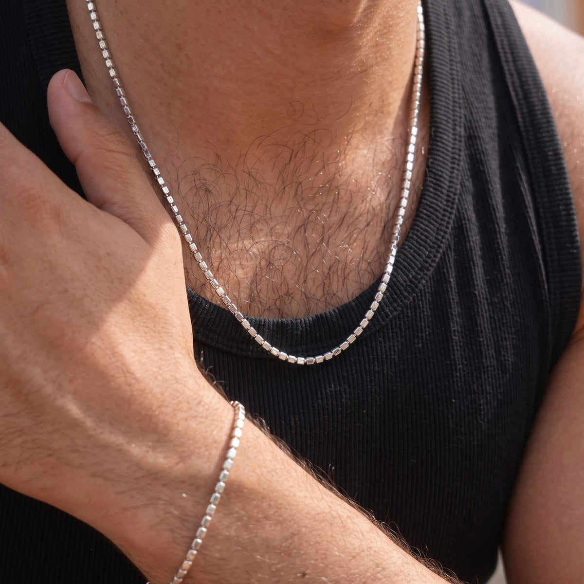Facet Bead Kolye
