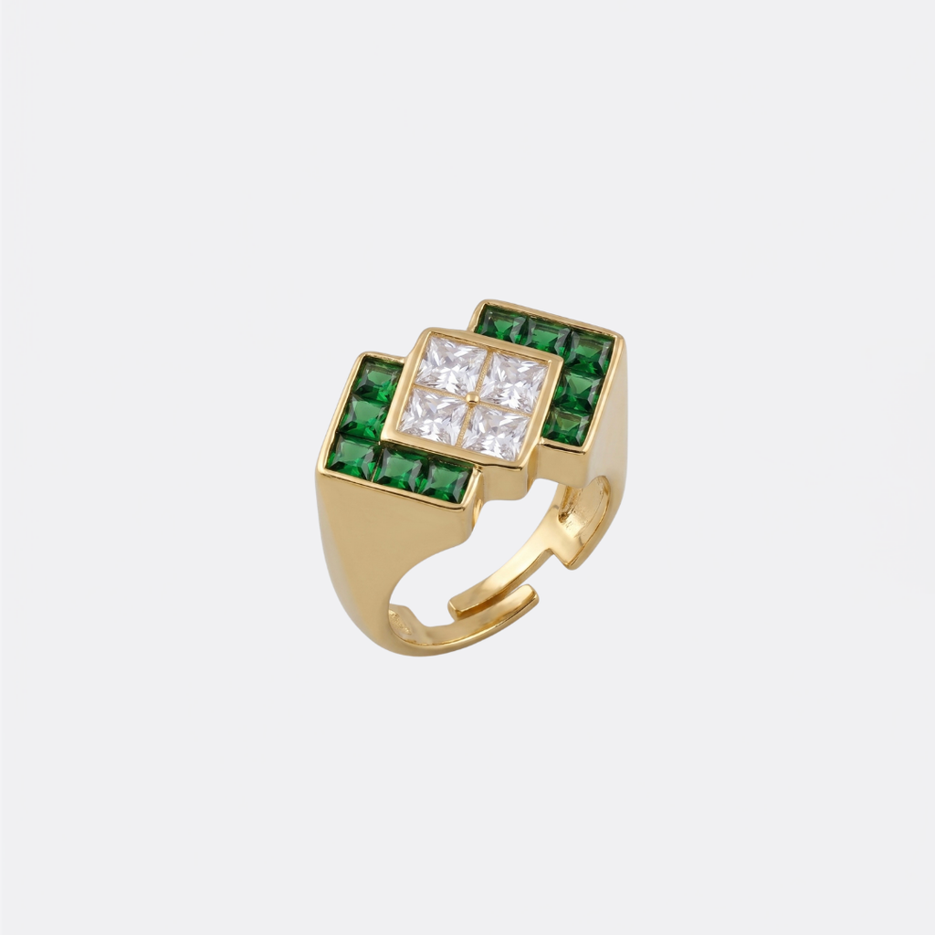 Princess Cut Emerald